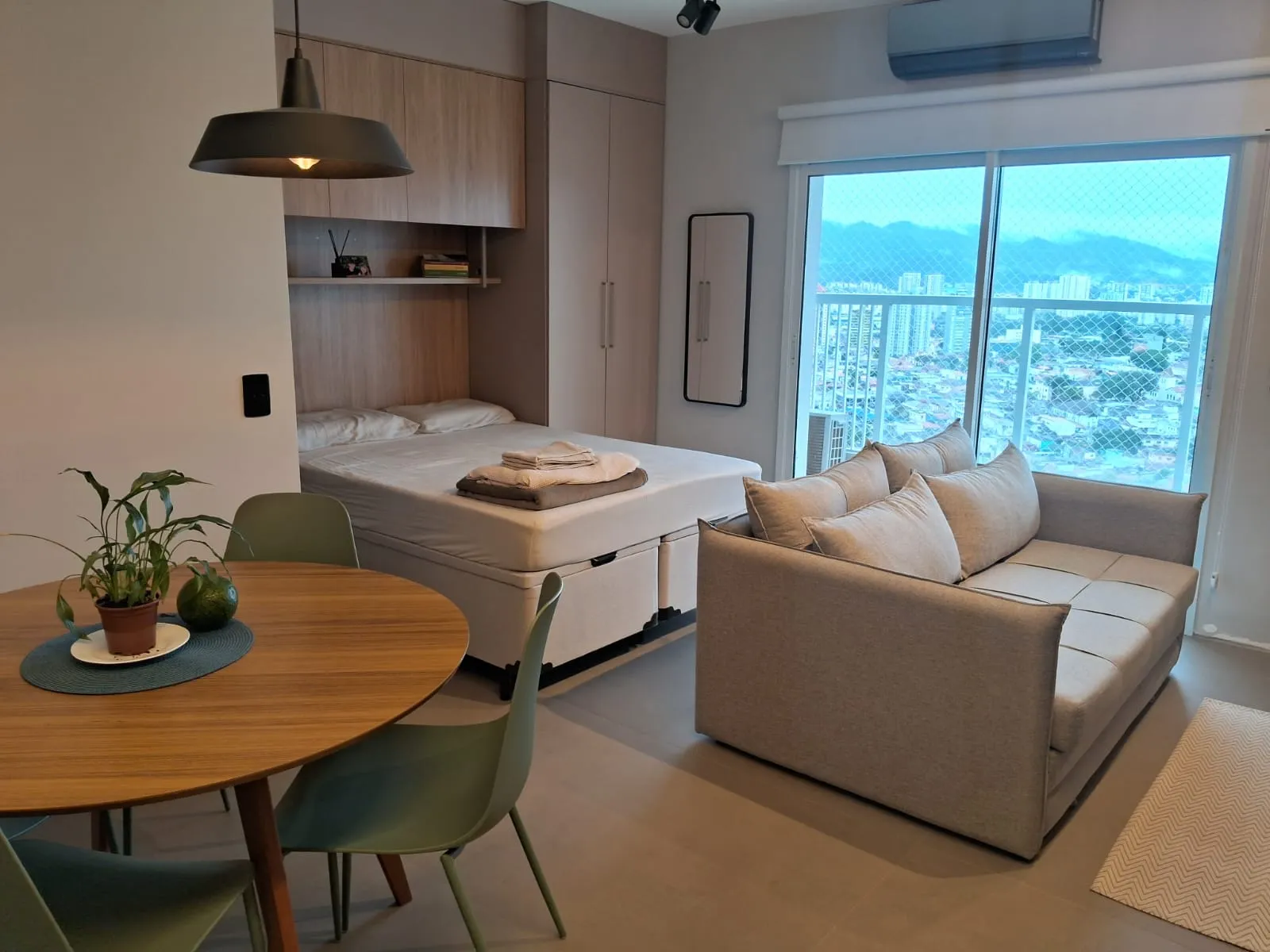Apartamento com 1 quarto no Centro de Mogi